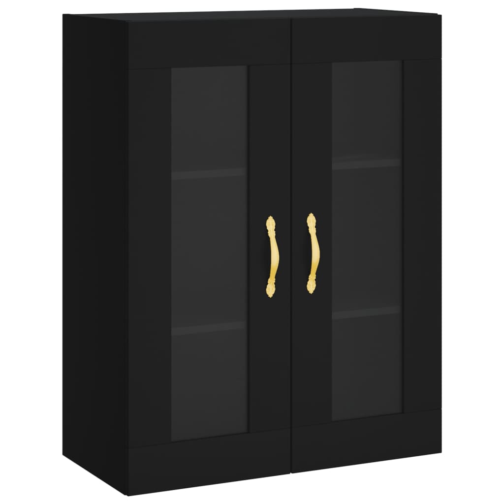 Armoire murale noir 69,5x34x90 cm - XIOS