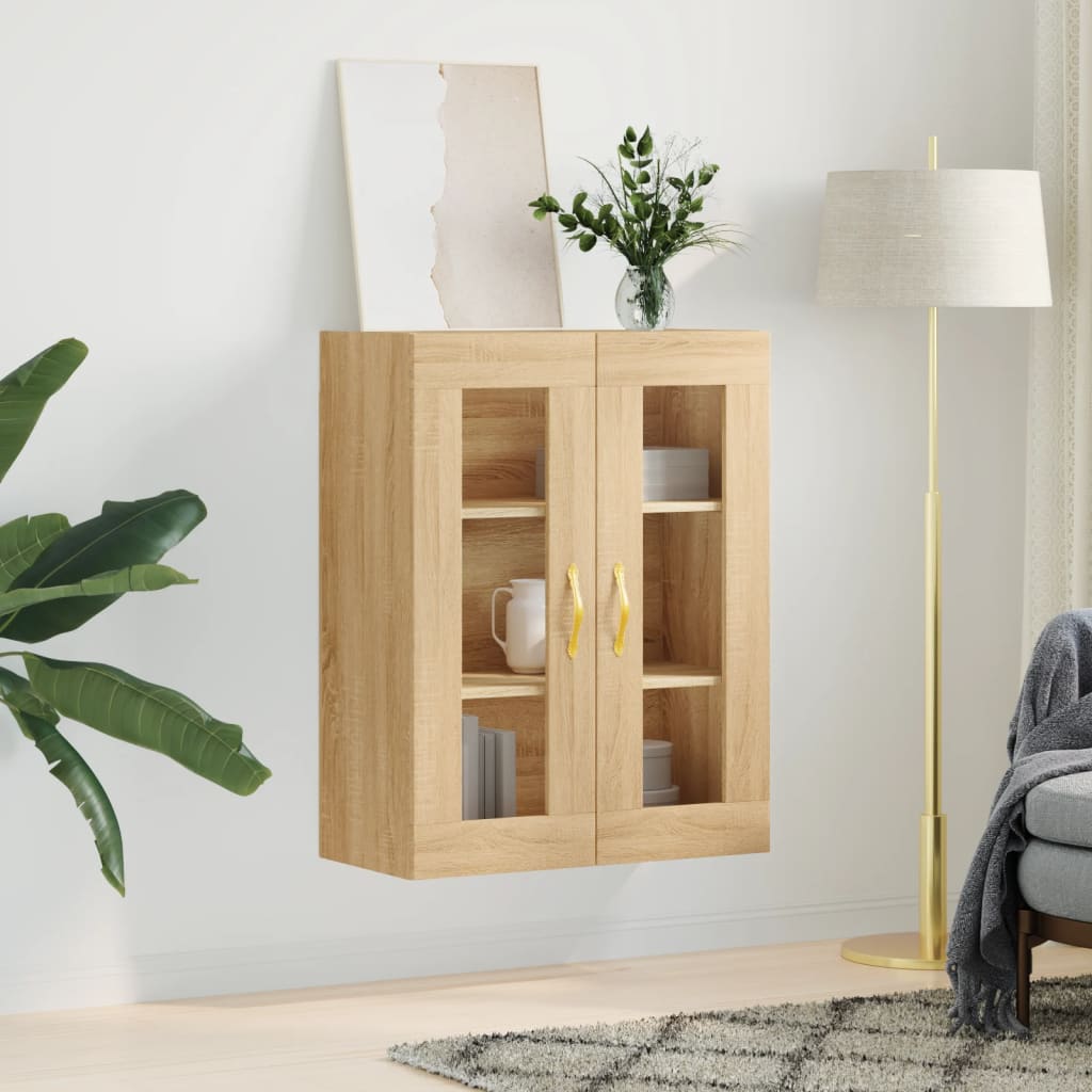 Armoire murale chêne sonoma 69,5x34x90 cm - XIOS