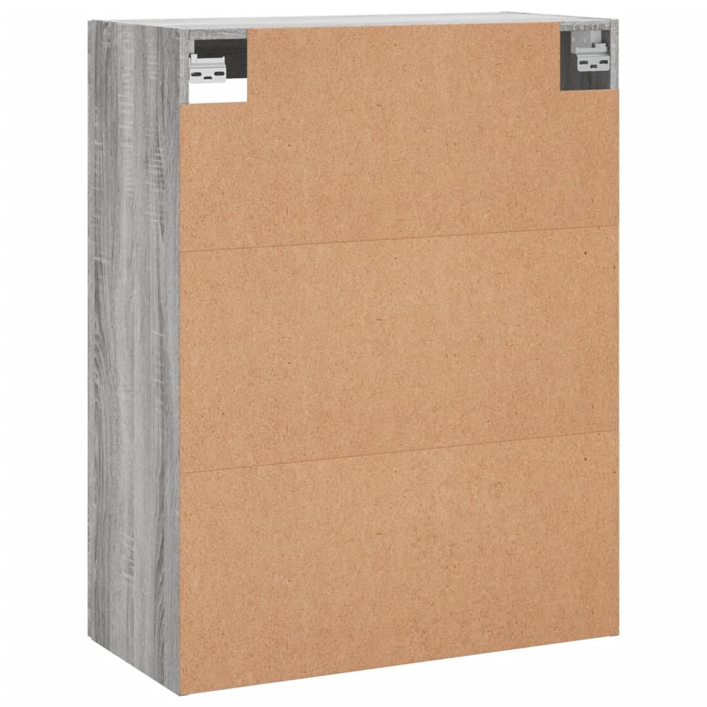 Armoire murale sonoma gris 69,5x34x90 cm - XIOS