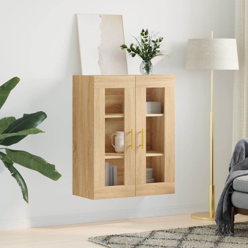 Armoire murale chêne sonoma 69,5x34x90 cm - XIOS