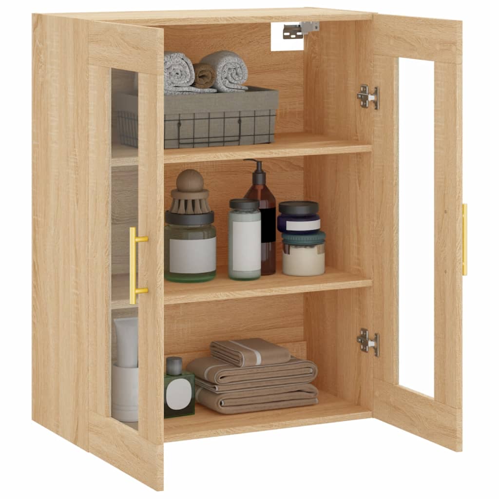 Armoire murale chêne sonoma 69,5x34x90 cm - XIOS