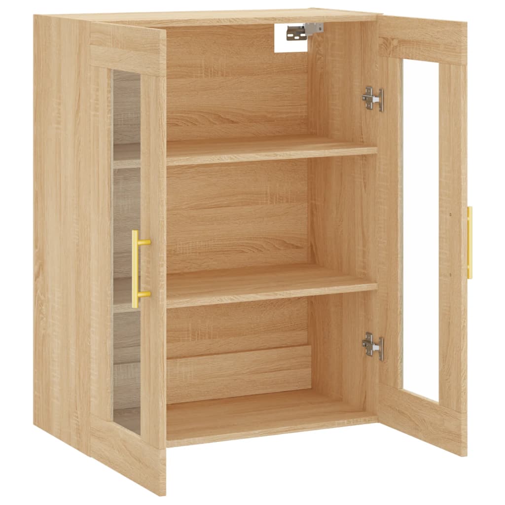 Armoire murale chêne sonoma 69,5x34x90 cm - XIOS