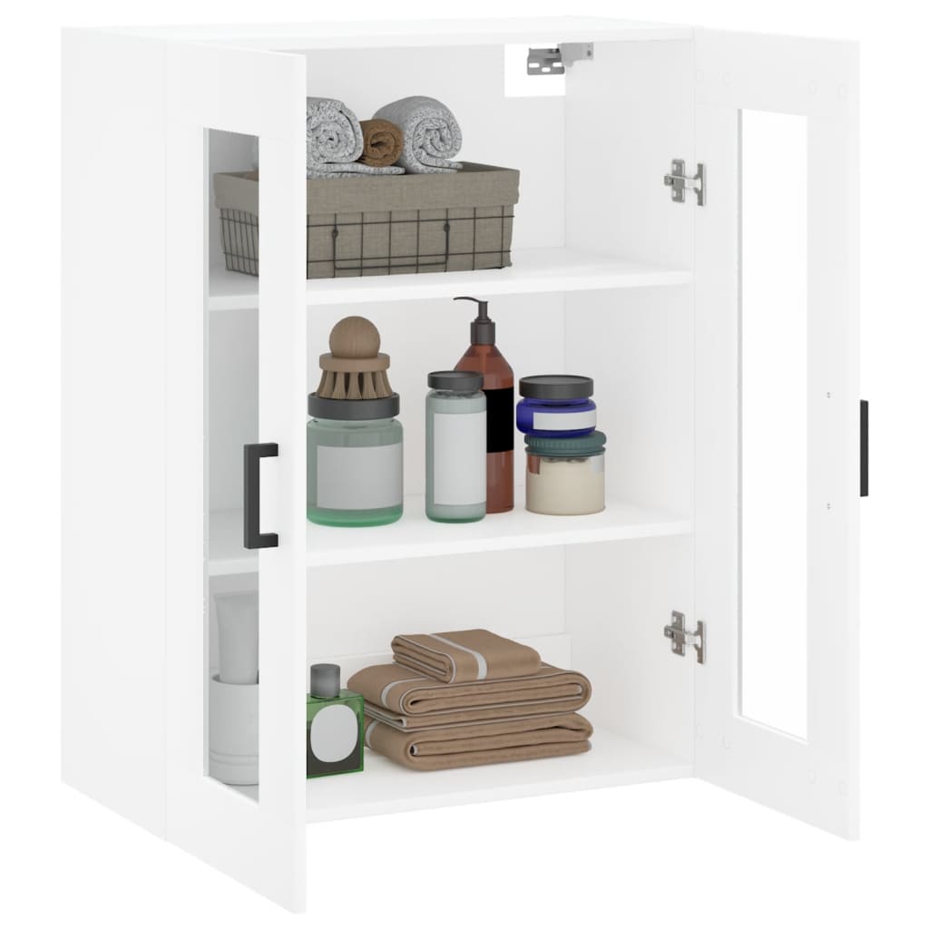 Armoire murale blanc 69,5x34x90 cm - XIOS