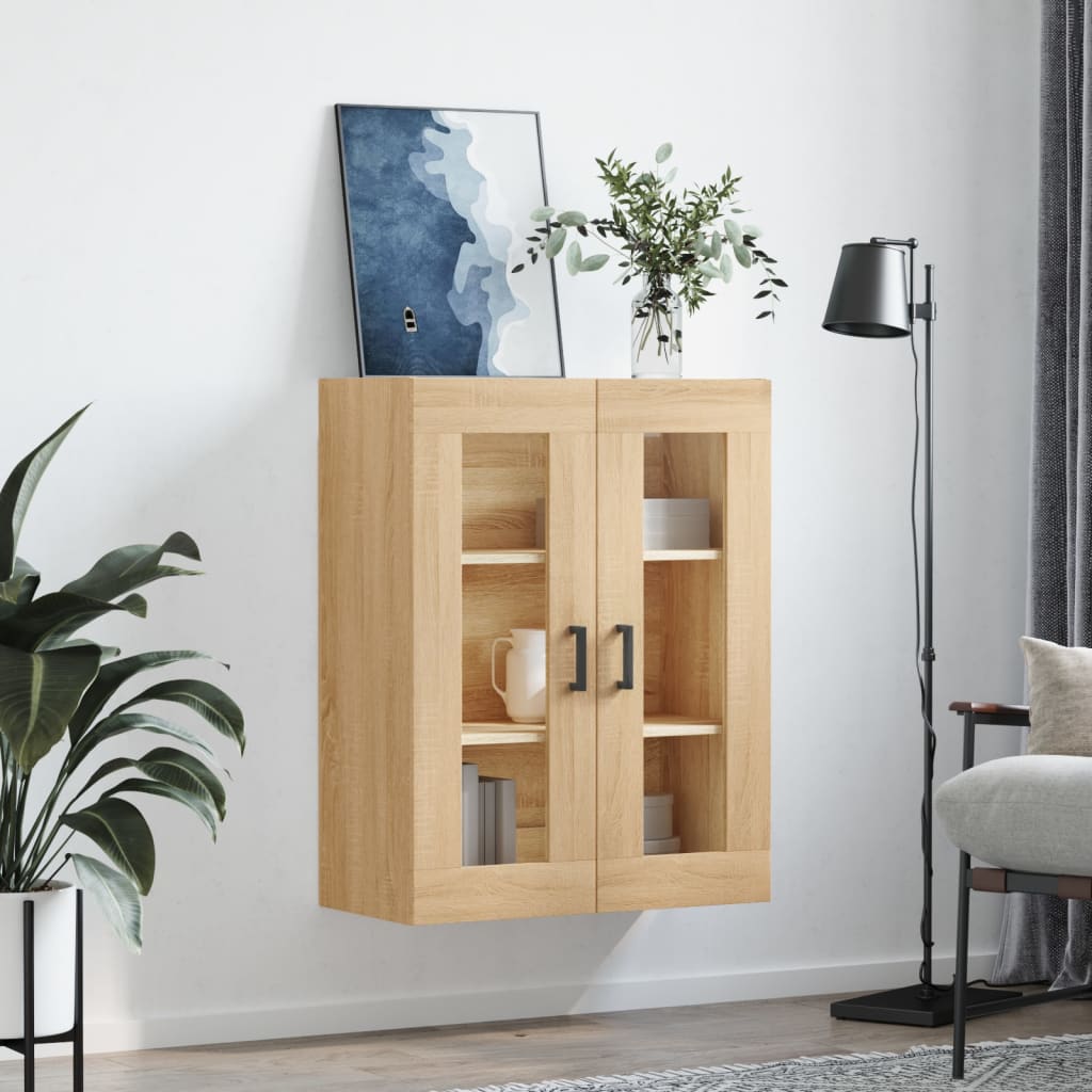Armoire murale chêne sonoma 69,5x34x90 cm - XIOS
