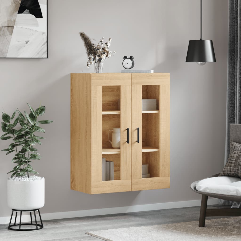 Armoire murale chêne sonoma 69,5x34x90 cm - XIOS