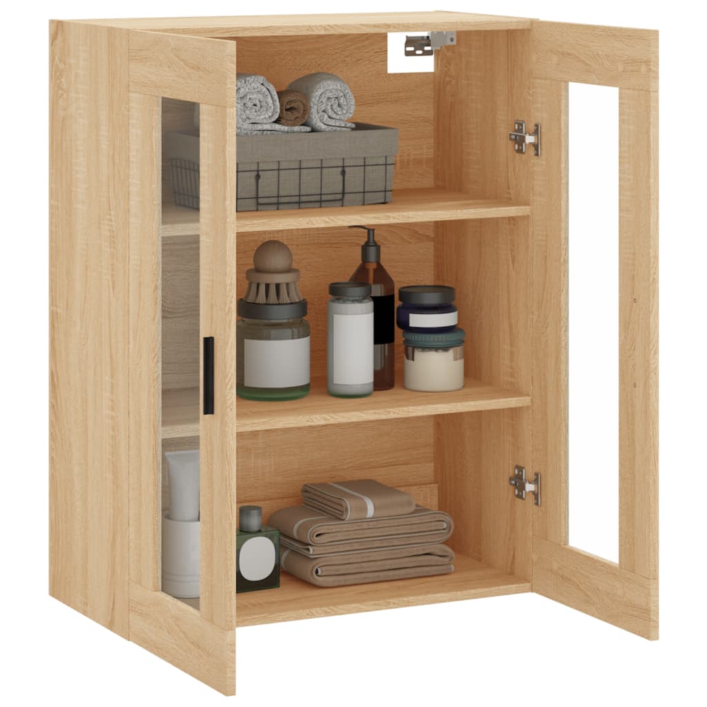 Armoire murale chêne sonoma 69,5x34x90 cm - XIOS