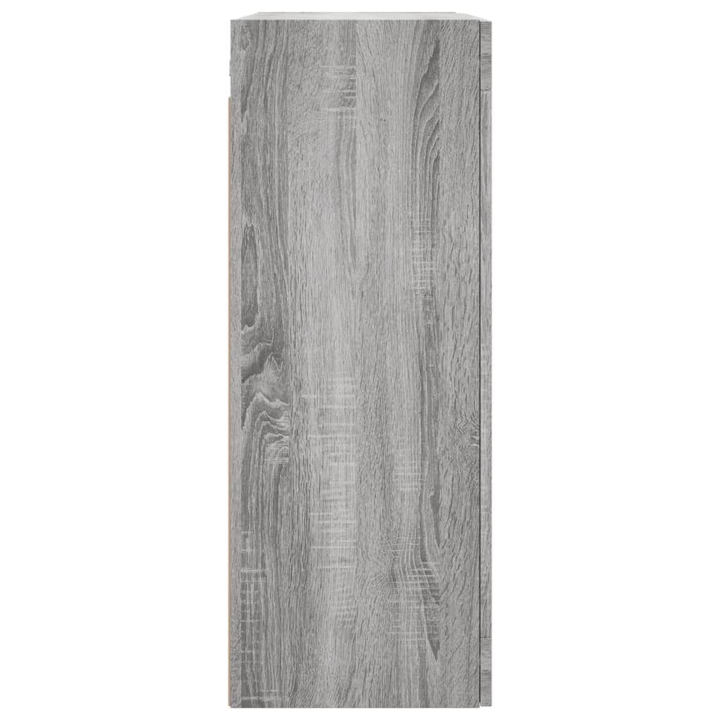 Armoire murale sonoma gris 69,5x34x90 cm - XIOS