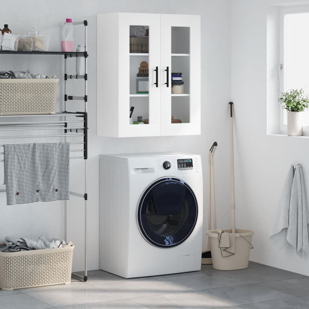 Armoire murale blanc 69,5x34x90 cm - XIOS