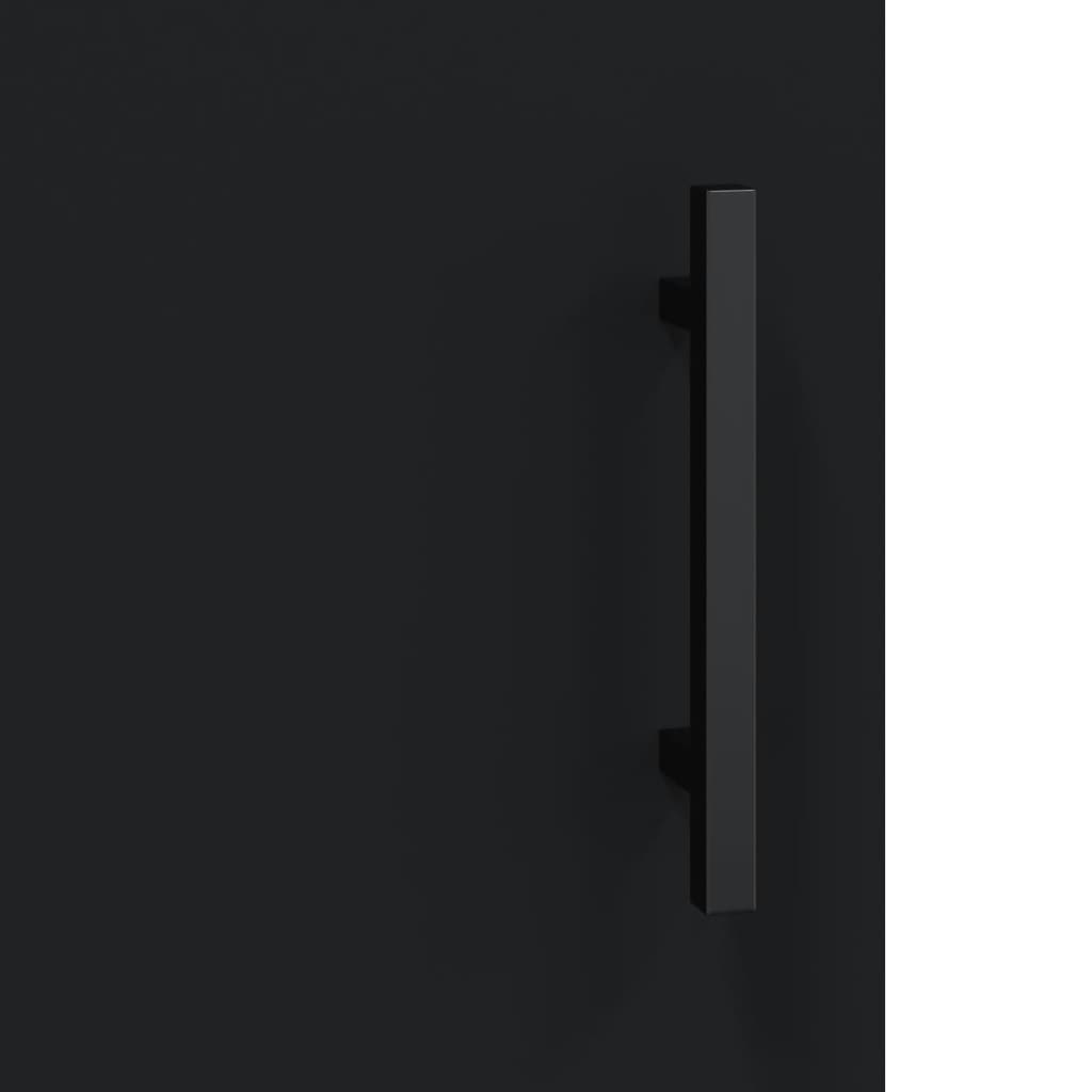 Armoire murale noir 69,5x34x90 cm - XIOS