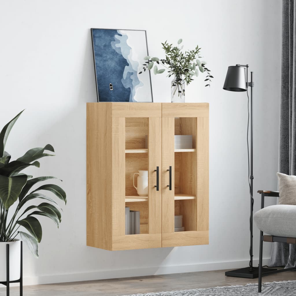 Armoire murale chêne sonoma 69,5x34x90 cm - XIOS