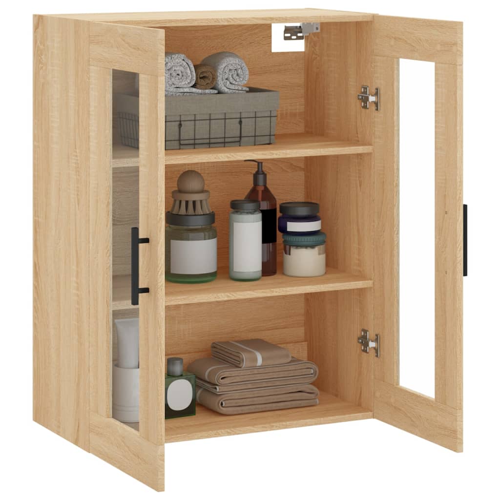 Armoire murale chêne sonoma 69,5x34x90 cm - XIOS