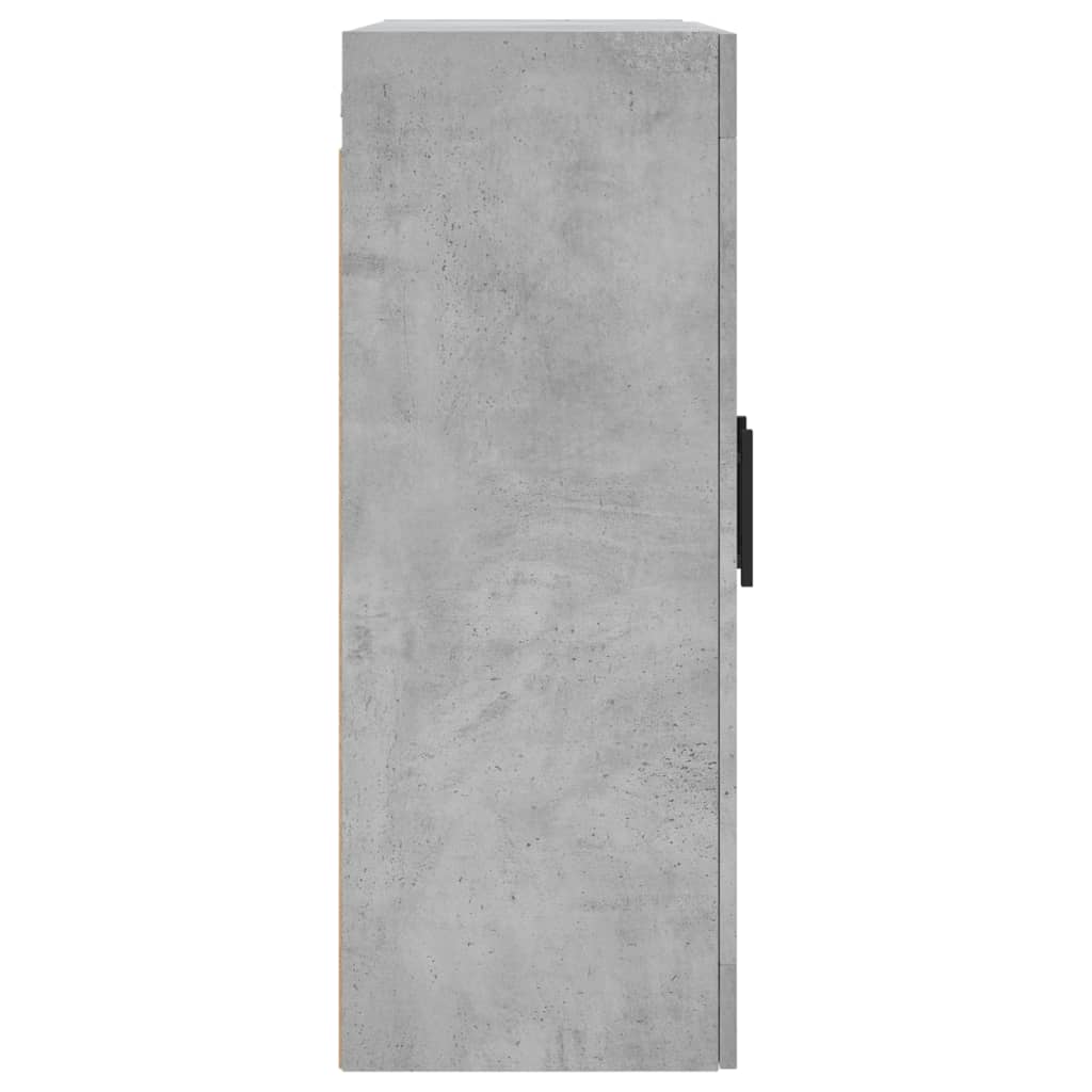 Armoire murale gris béton 69,5x34x90 cm - XIOS