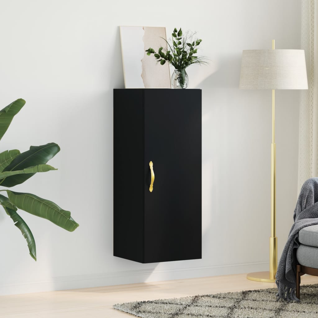 Armoire murale noir 34,5x34x90 cm - XIOS