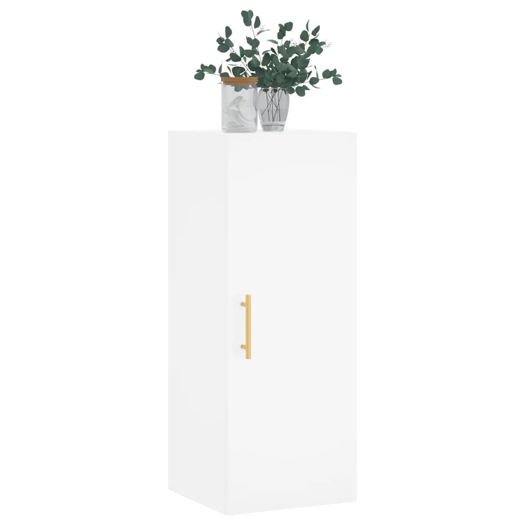 Armoire murale blanc 34,5x34x90 cm - XIOS