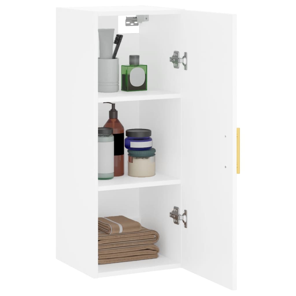 Armoire murale blanc 34,5x34x90 cm - XIOS