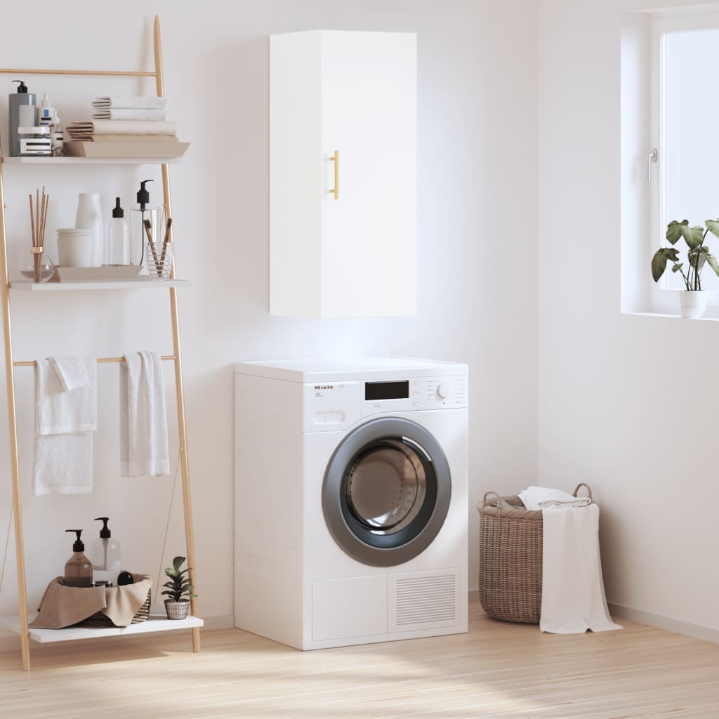 Armoire murale blanc 34,5x34x90 cm - XIOS