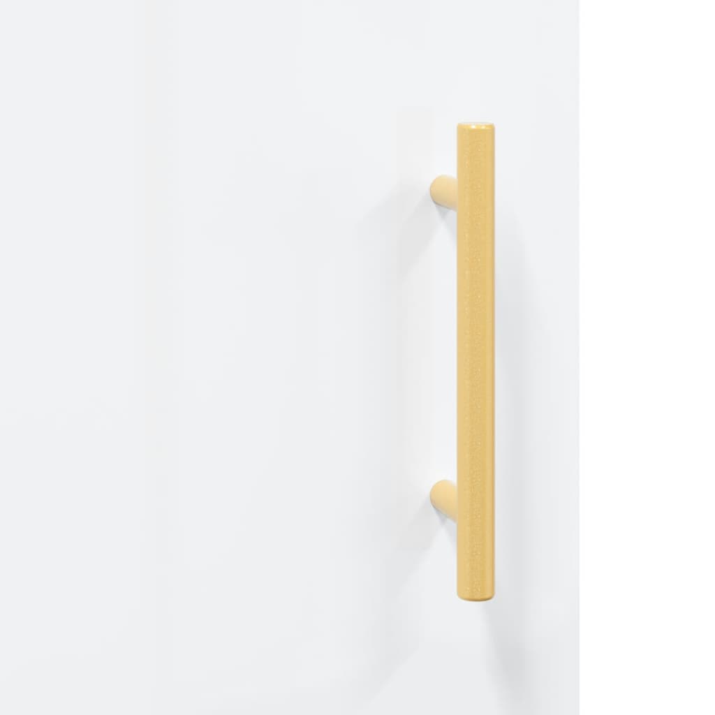 Armoire murale blanc brillant 34,5x34x90 cm - XIOS