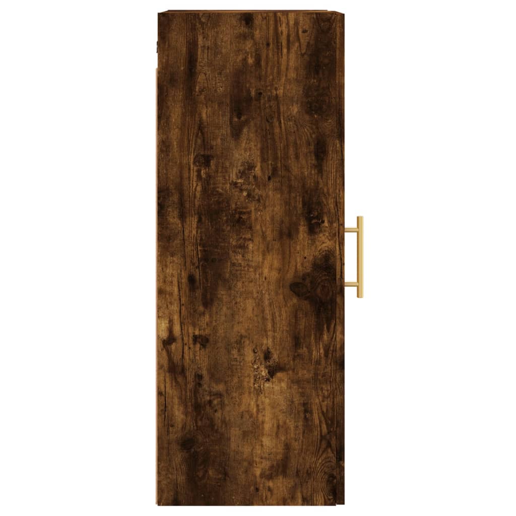Armoire murale chêne fumé 34,5x34x90 cm - XIOS