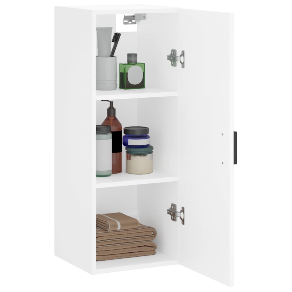 Armoire murale blanc 34,5x34x90 cm - XIOS