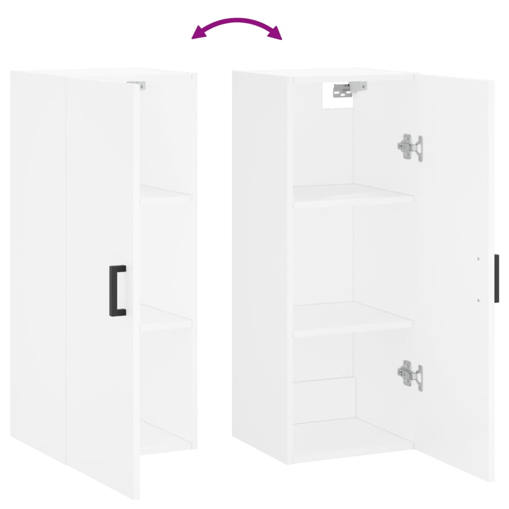 Armoire murale blanc 34,5x34x90 cm - XIOS