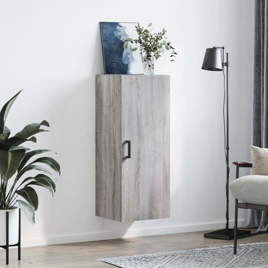 Armoire murale sonoma gris 34,5x34x90 cm - XIOS