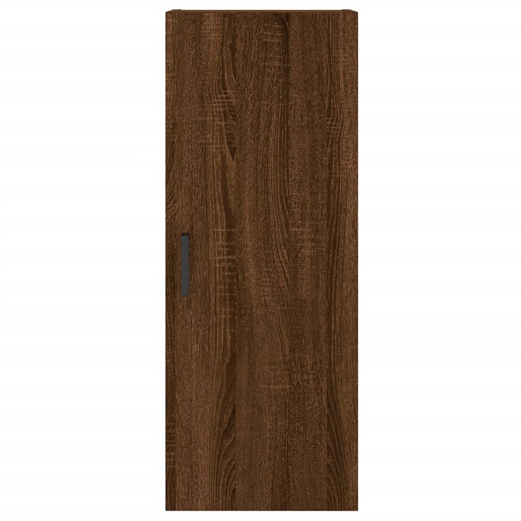 Armoire murale chêne marron 34,5x34x90 cm - XIOS
