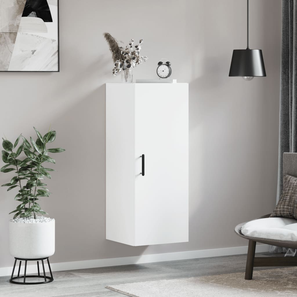Armoire murale blanc 34,5x34x90 cm - XIOS