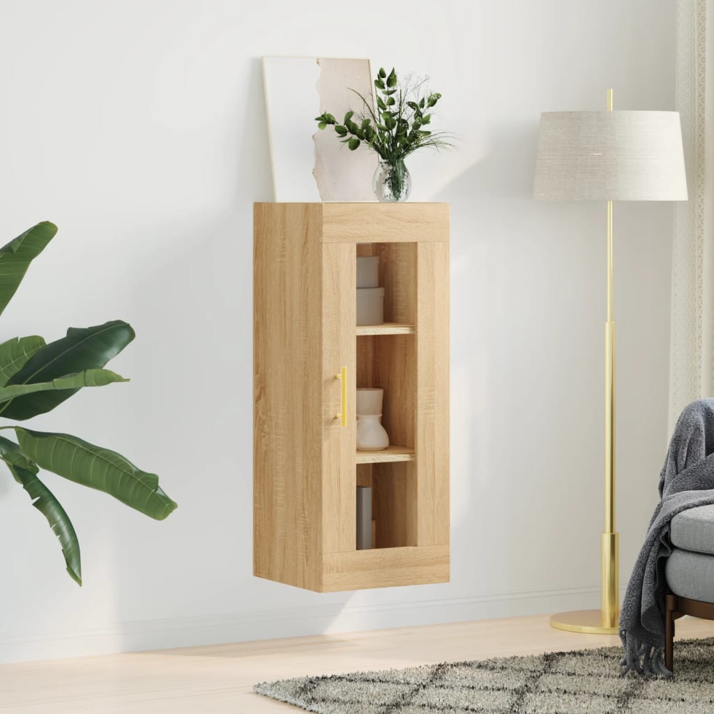 Armoire murale chêne sonoma 34,5x34x90 cm - XIOS