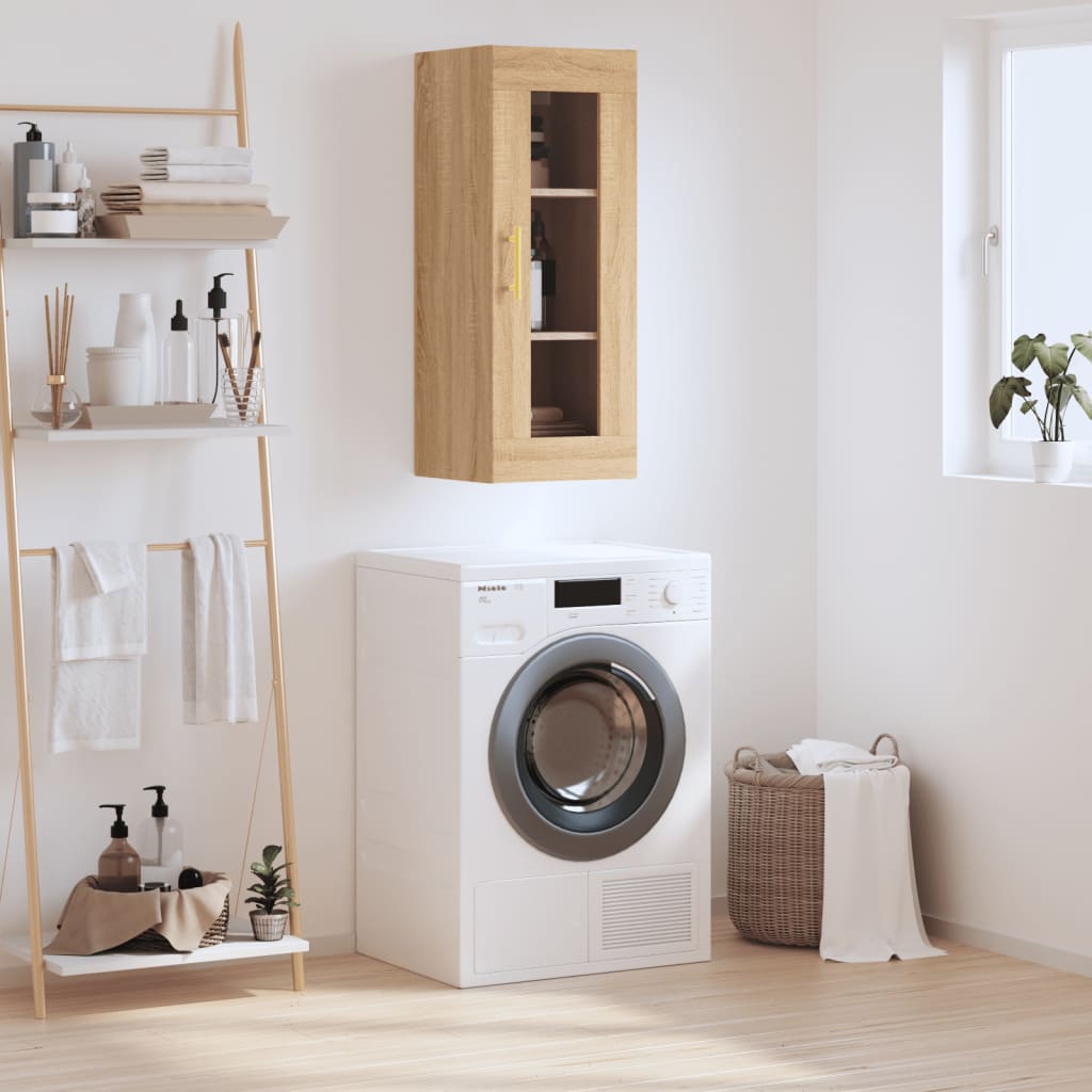 Armoire murale chêne sonoma 34,5x34x90 cm - XIOS