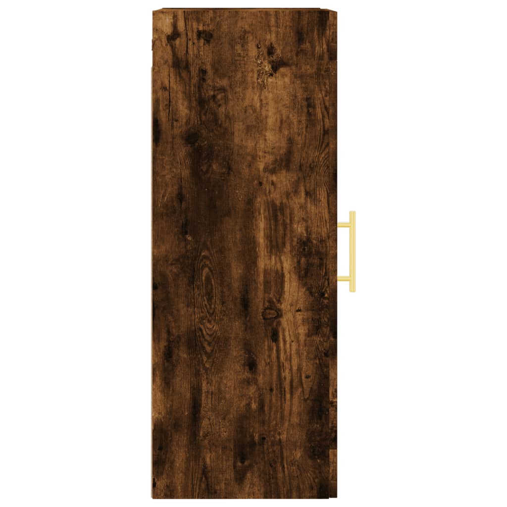 Armoire murale chêne fumé 34,5x34x90 cm - XIOS