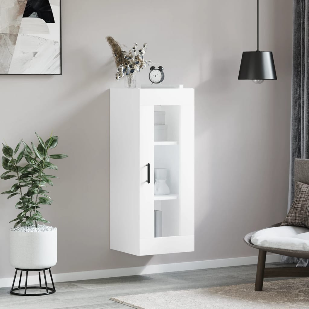 Armoire murale blanc 34,5x34x90 cm - XIOS
