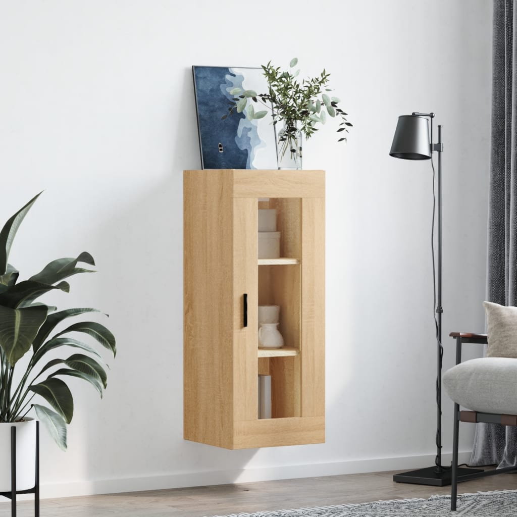 Armoire murale chêne sonoma 34,5x34x90 cm - XIOS