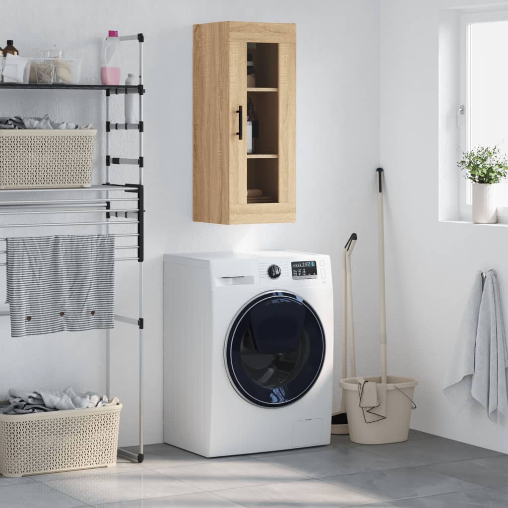 Armoire murale chêne sonoma 34,5x34x90 cm - XIOS