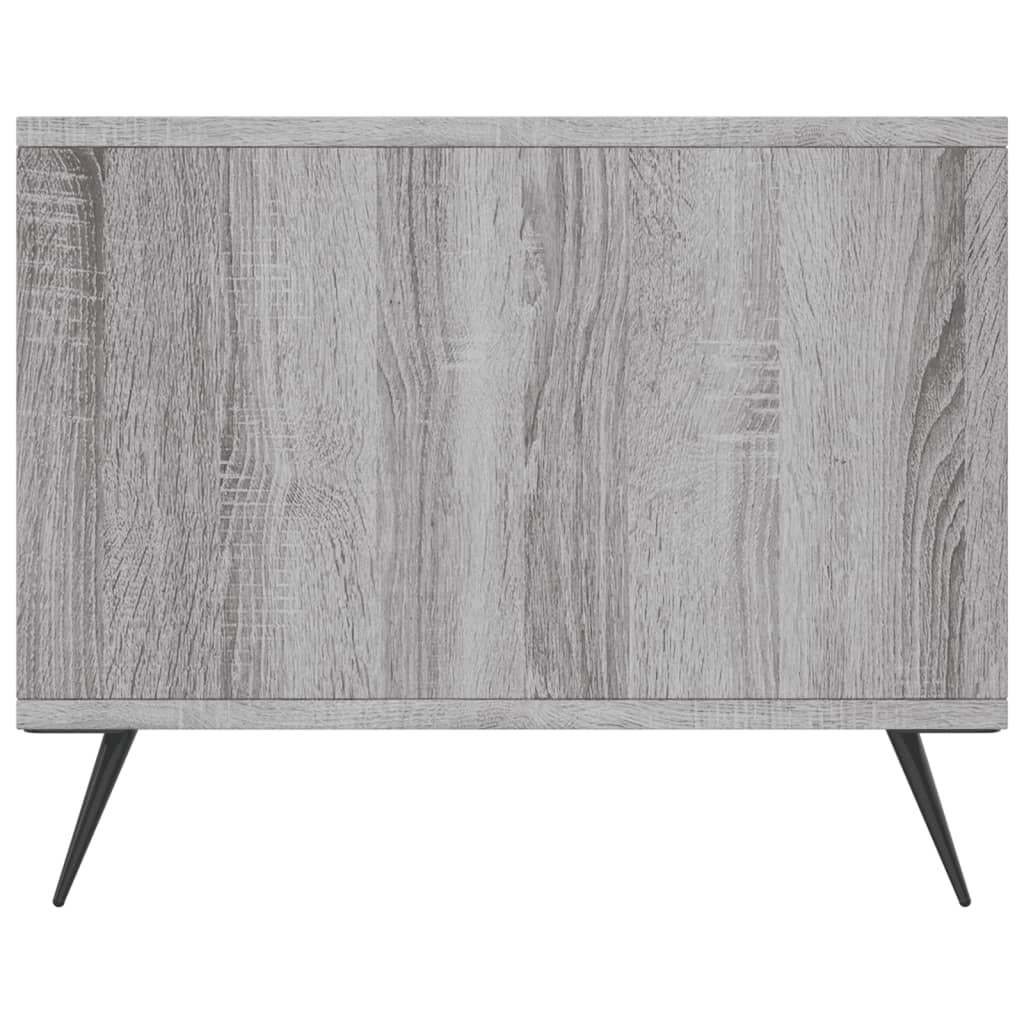 Table basse sonoma gris 90x50x40 cm bois d'ingénierie - XIOS