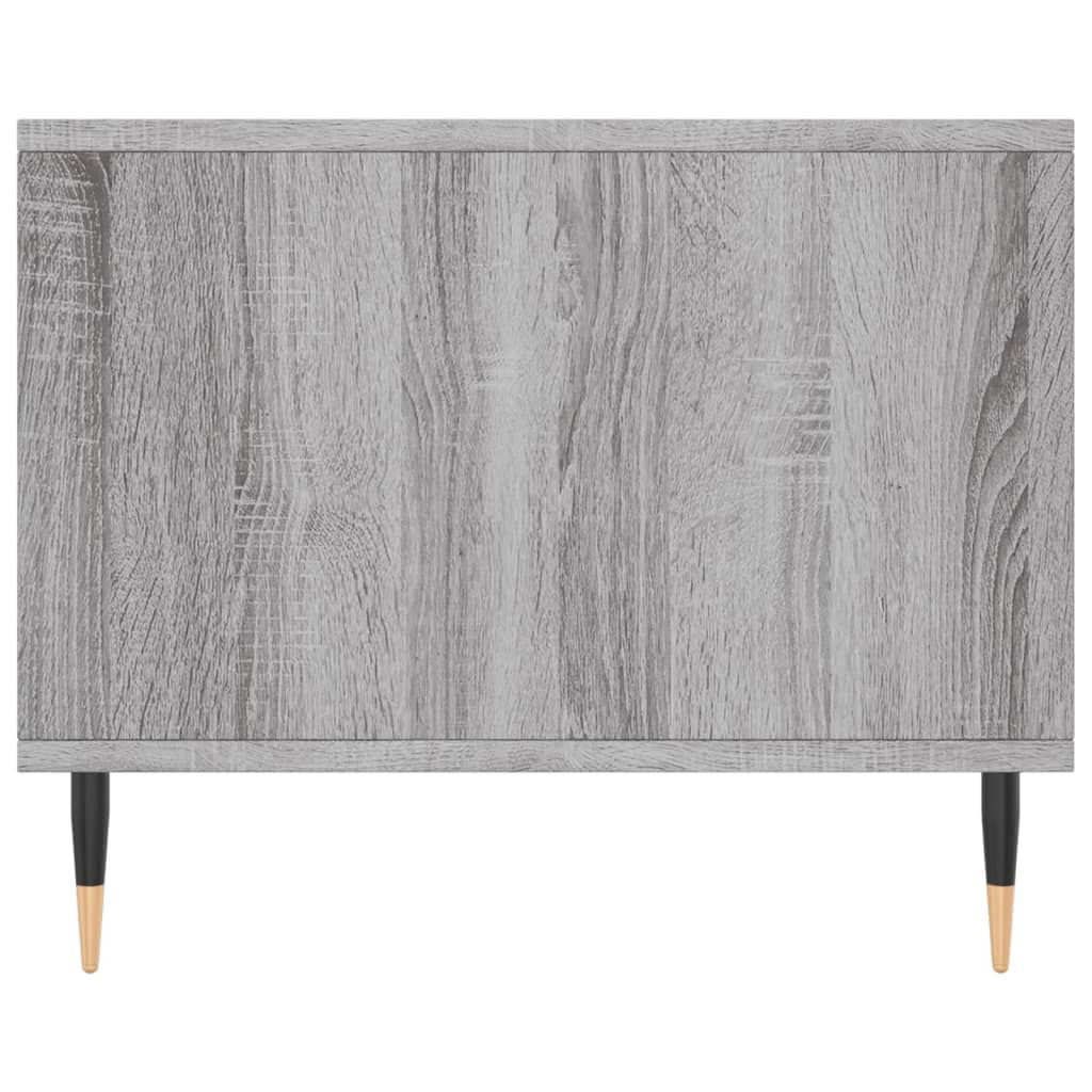 Table basse sonoma gris 90x50x40 cm bois d'ingénierie - XIOS