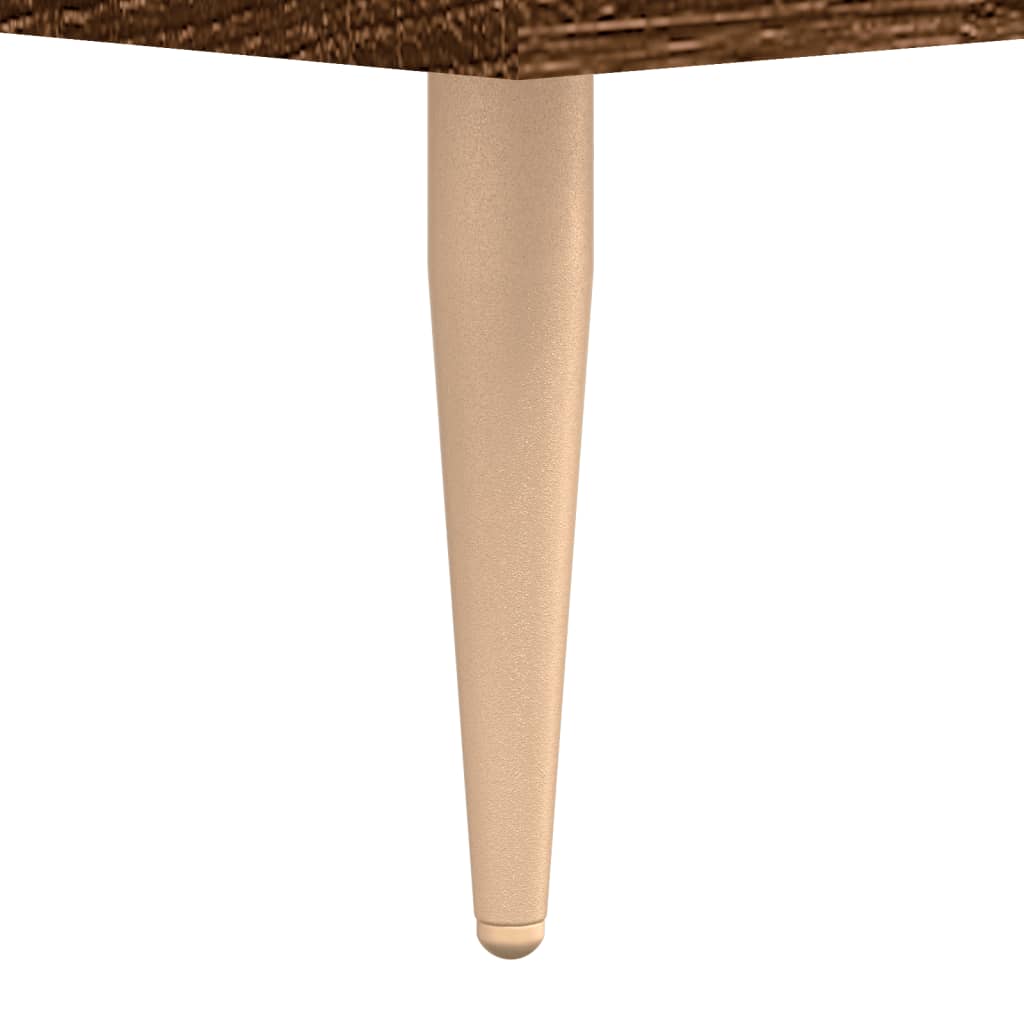 Table basse chêne marron 90x50x40 cm bois d'ingénierie Tables basses vidaXL