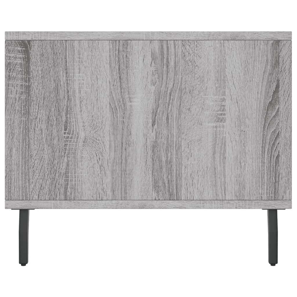 Table basse sonoma gris 90x50x40 cm bois d'ingénierie - XIOS
