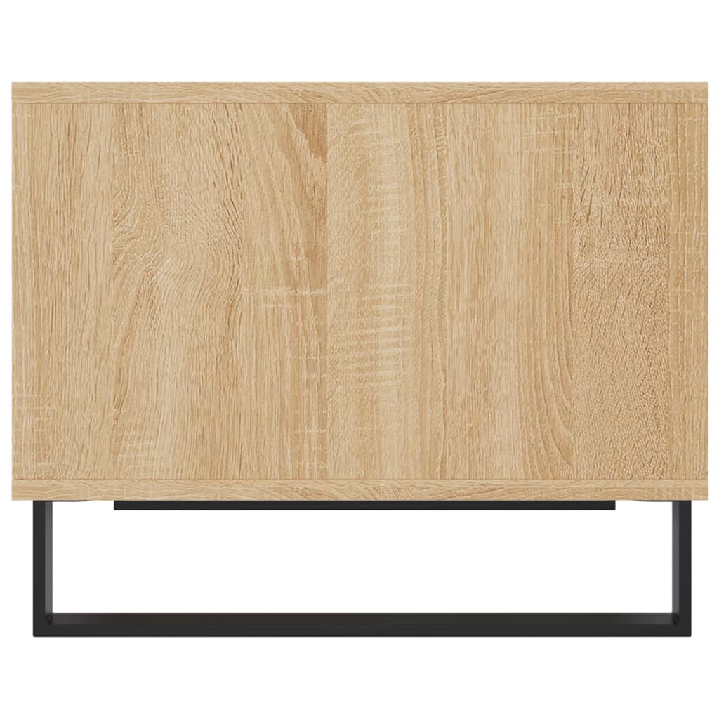 Table basse chêne sonoma 60x50x40 cm bois d'ingénierie - XIOS