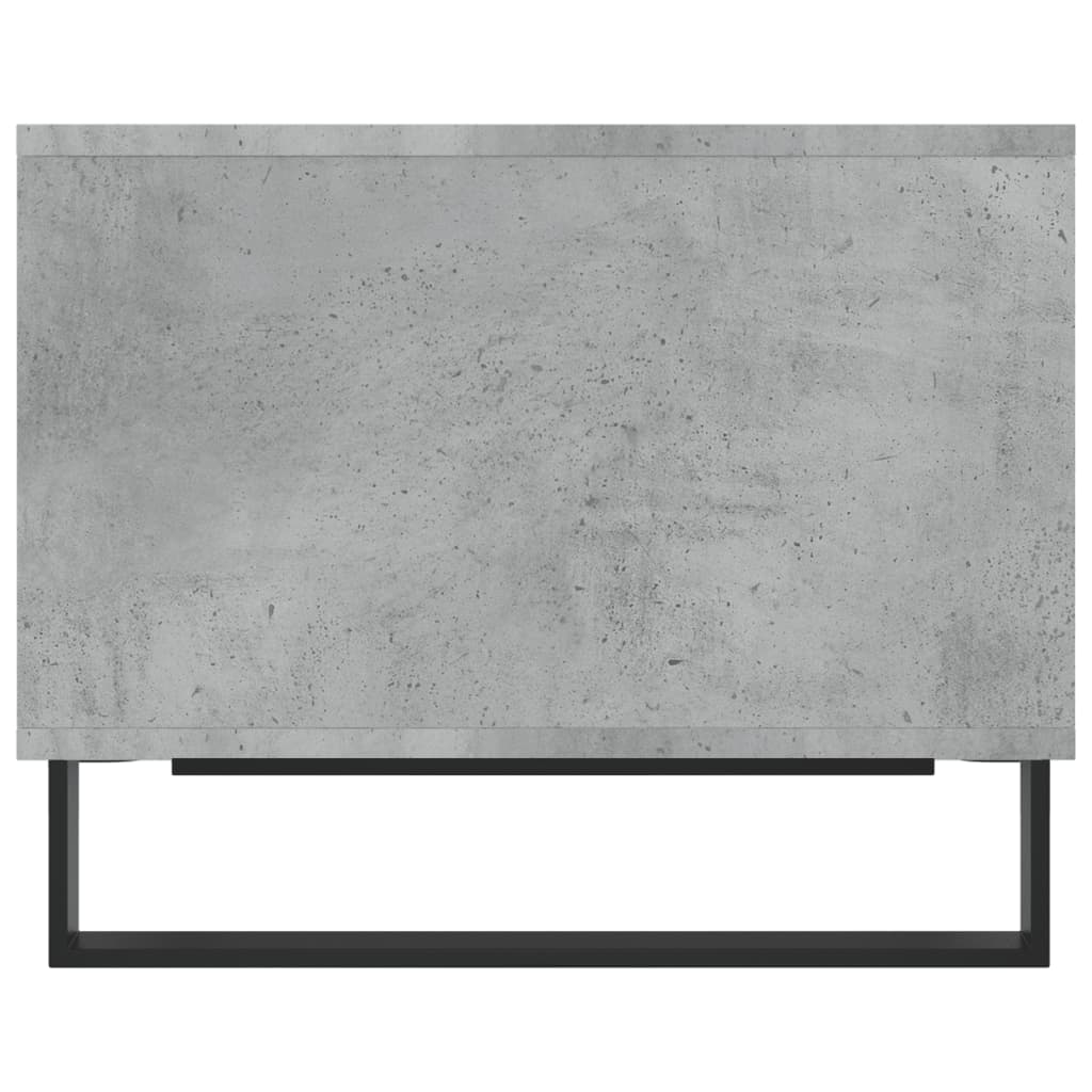 Table basse gris béton 60x50x40 cm bois d'ingénierie - XIOS
