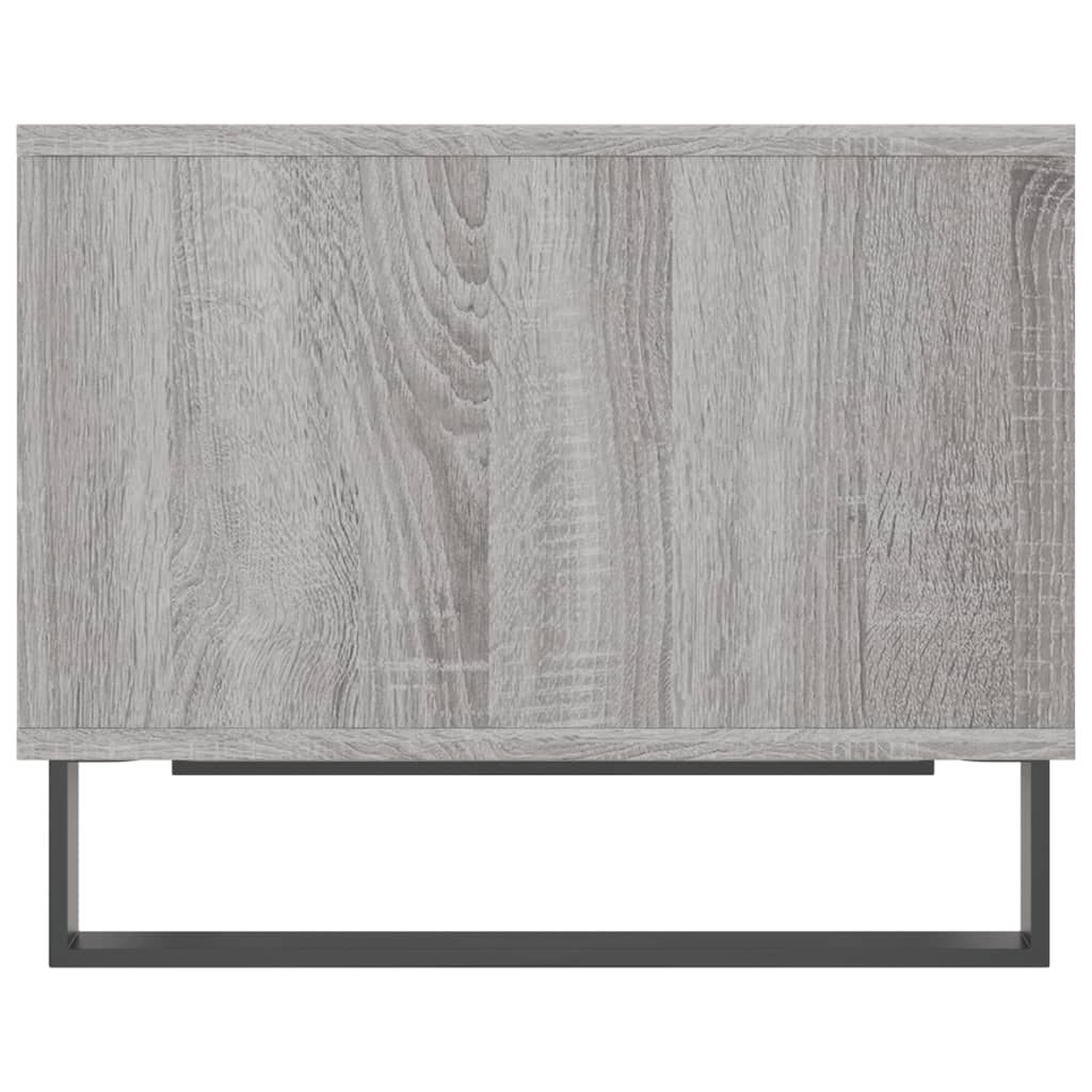 Table basse sonoma gris 60x50x40 cm bois d'ingénierie - XIOS