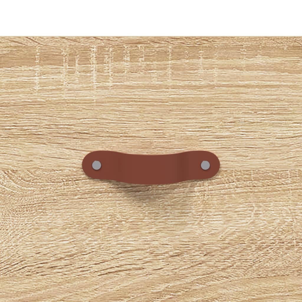 Banc à chaussures chêne sonoma 102x35x55 cm bois d'ingénierie - XIOS