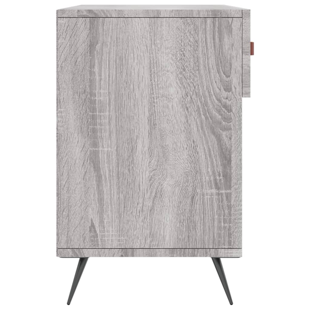 Banc à chaussures sonoma gris 102x35x55 cm bois d'ingénierie - XIOS