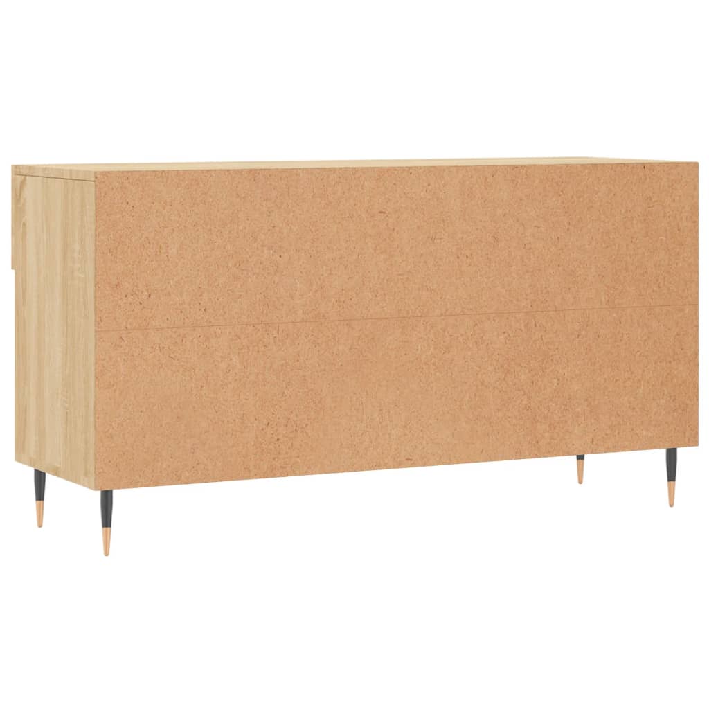 Banc à chaussures chêne sonoma 102x35x55 cm bois d'ingénierie - XIOS