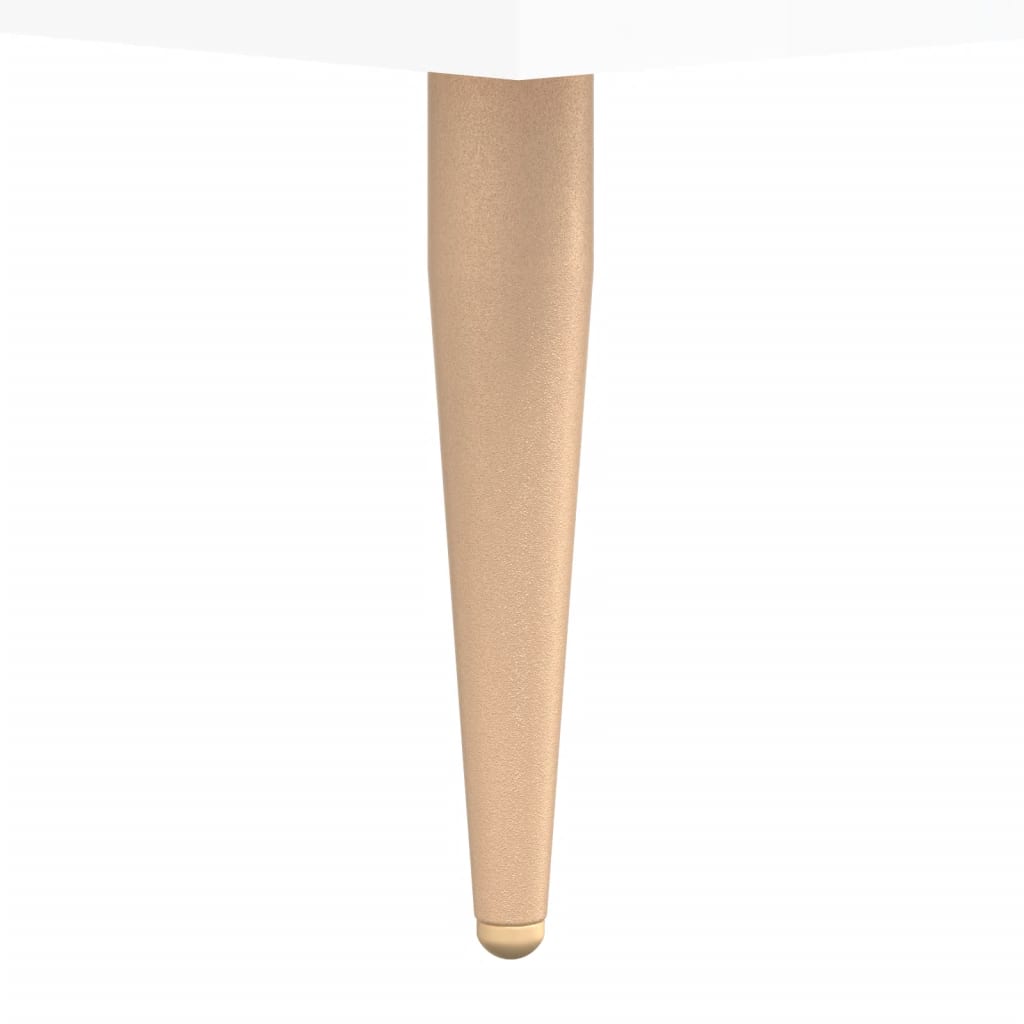 Banc à chaussures blanc brillant 102x35x55 cm bois d'ingénierie - XIOS