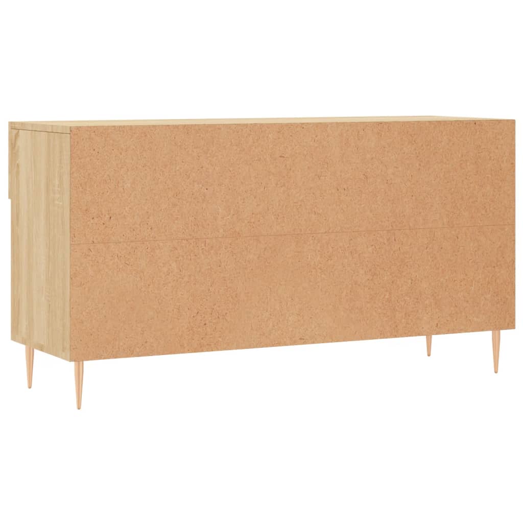 Banc à chaussures chêne sonoma 102x35x55 cm bois d'ingénierie - XIOS