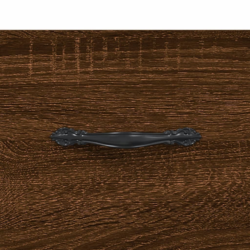 Banc à chaussures chêne marron 102x35x55 cm bois d'ingénierie - XIOS
