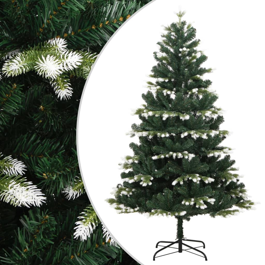 Sapin de Noël artificiel à charnières avec neige floquée 150 cm - XIOS