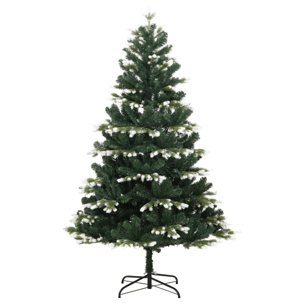 Sapin de Noël artificiel à charnières avec neige floquée 150 cm - XIOS