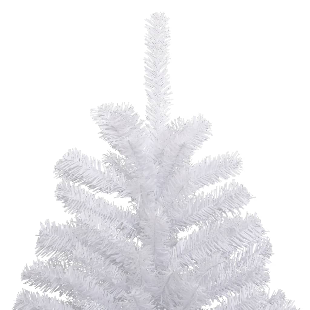 Sapin de Noël artificiel à charnières avec neige floquée 210 cm