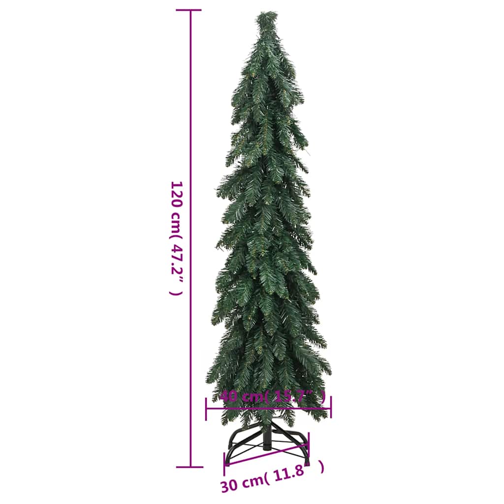 Arbre de Noël artificiel pré-éclairé avec 60 LED 120 cm - XIOS
